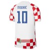 Oficiální Fotbalový Dres Chorvatsko Modrić 10 Domácí Mistrovství Světa 2022 pro Muži